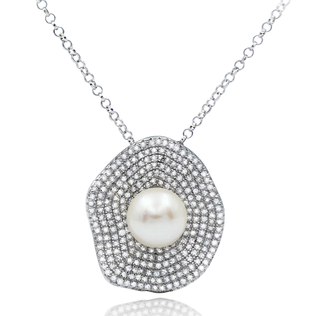 Pearl Jewelry with Silver