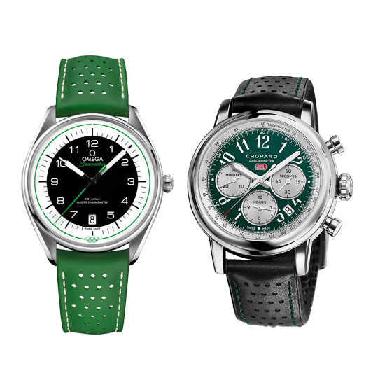 Green is the new blue : A new trend is making an expressive color statement on the wrist