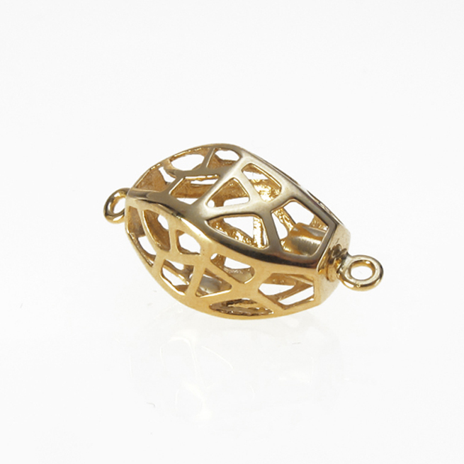 Filigree Pentagon Screw Clasp (DNS)