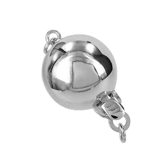 Plain Ball Clasp with Ring