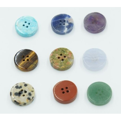 gemstone button