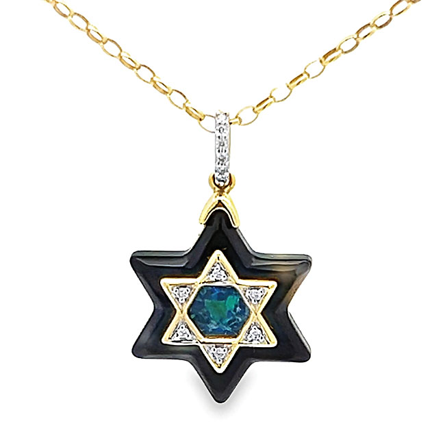18KY CROSS Pendant